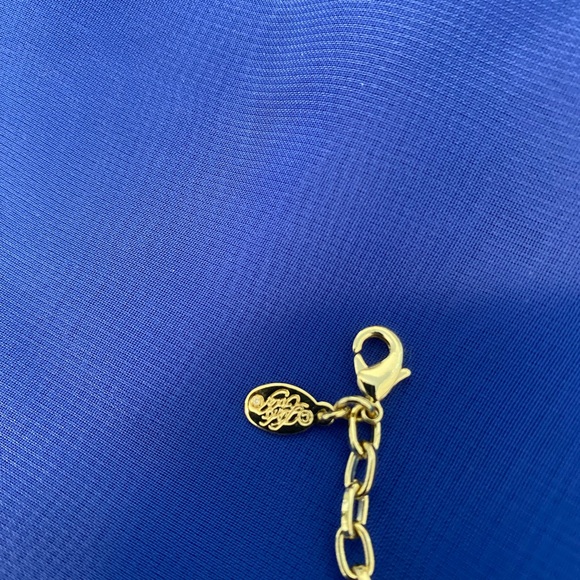 Kirks Folly Gold Tone Seashore theme necklace, NEW, 16” w/2” extender - Picture 5 of 8